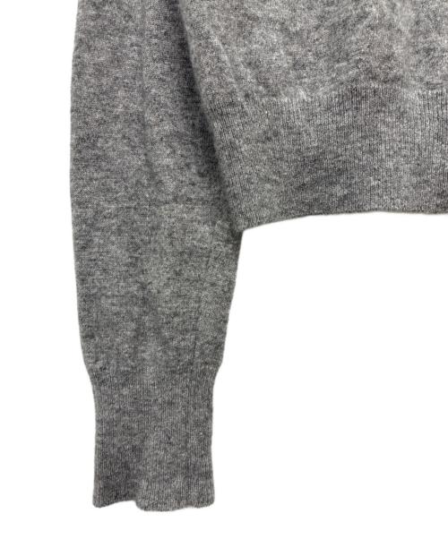 Mardi Mercredi（マルディメクルディ）MARDI MERCREDI (マルディメクルディ) CASHMERE BLENDED CARDIGAN グレー サイズ:ONEの古着・服飾アイテム