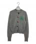 MARDI MERCREDI（マルディメクルディ）の古着「CASHMERE BLENDED CARDIGAN」｜グレー