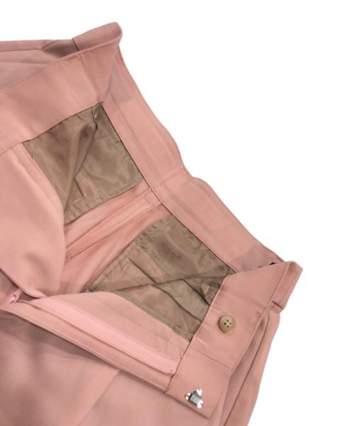 martinique（マルティニーク）martinique (マルティニーク) クールタッチツイルバレルパンツ ピンク サイズ:1の古着・服飾アイテム