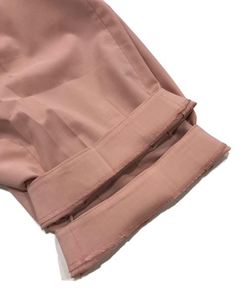 martinique（マルティニーク）martinique (マルティニーク) クールタッチツイルバレルパンツ ピンク サイズ:1の古着・服飾アイテム