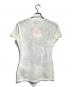 Vivienne Westwood (ヴィヴィアンウエストウッド) ニュースペーパープリントメッシュカットソー アイボリー サイズ:M 未使用品：18000円
