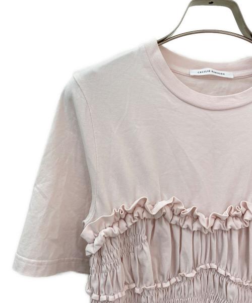 CECILIE BAHNSEN（セシリーバンセン）CECILIE BAHNSEN (セシリーバンセン) VILDE T-SHIRT ピンク サイズ:Sの古着・服飾アイテム