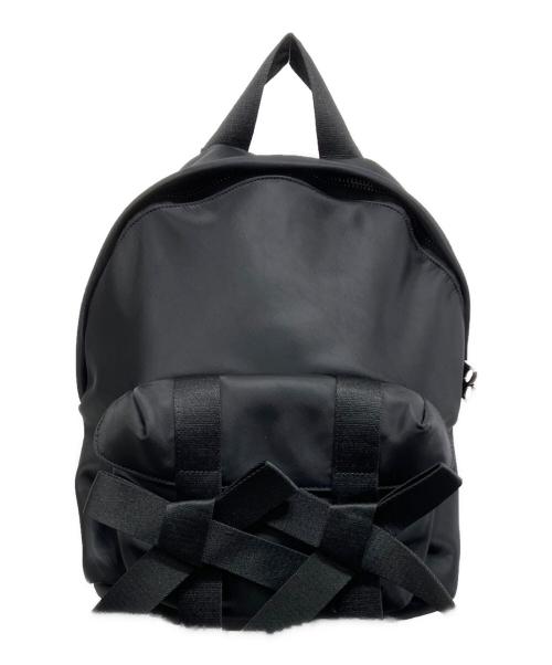 Simone Rocha（シモーネ ロシャ）Simone Rocha (シモーネ ロシャ) Beaded Utility Bow バックパック ブラックの古着・服飾アイテム
