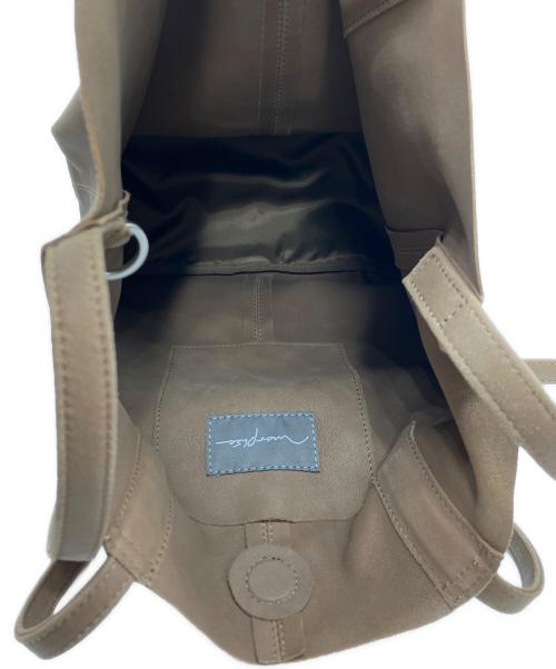morphee（モルフェ）morphee (モルフェ) URBAN RESEARCH (アーバンリサーチ) 別注 3WAY MEDIUM TOTE ブラウンの古着・服飾アイテム