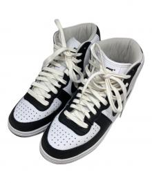 NIKE×COMME des GARCONS（ナイキ×コムデギャルソン）の古着「ハイカットスニーカー」｜ブラック×ホワイト