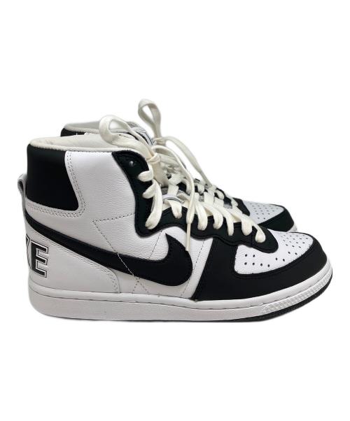 NIKE（ナイキ）NIKE (ナイキ) COMME des GARCONS (コムデギャルソン) ハイカットスニーカー ブラック×ホワイト サイズ:24cmの古着・服飾アイテム