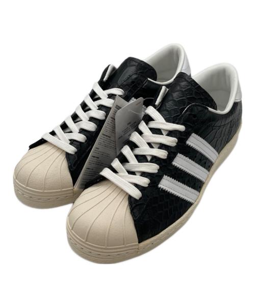 adidas（アディダス）adidas (アディダス) HYKE (ハイク) SUPER STAR(スーパースター) ブラック サイズ:size24㎝ 未使用品の古着・服飾アイテム