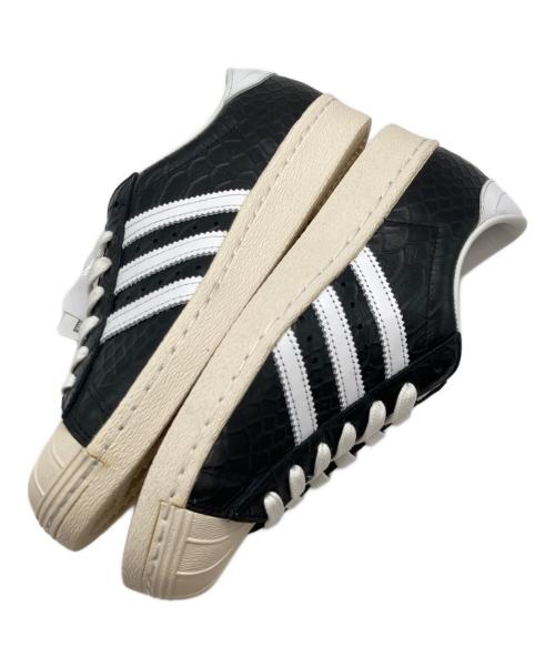 adidas（アディダス）adidas (アディダス) HYKE (ハイク) SUPER STAR(スーパースター) ブラック サイズ:size24㎝ 未使用品の古着・服飾アイテム