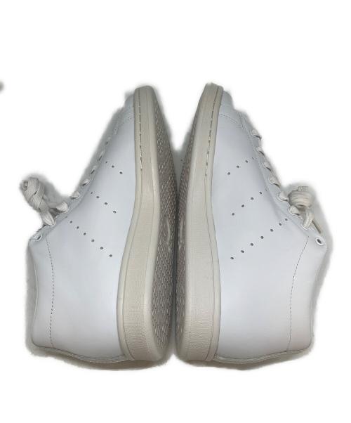 adidas（アディダス）adidas (アディダス) HYKE (ハイク) ミッドカットスニーカー ホワイト サイズ:24.5cmの古着・服飾アイテム