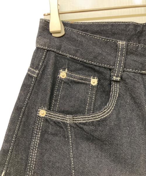 地底人（チテイジン）地底人 (チテイジン) ステッチバルーンインディゴデニム インディゴ サイズ:Sの古着・服飾アイテム