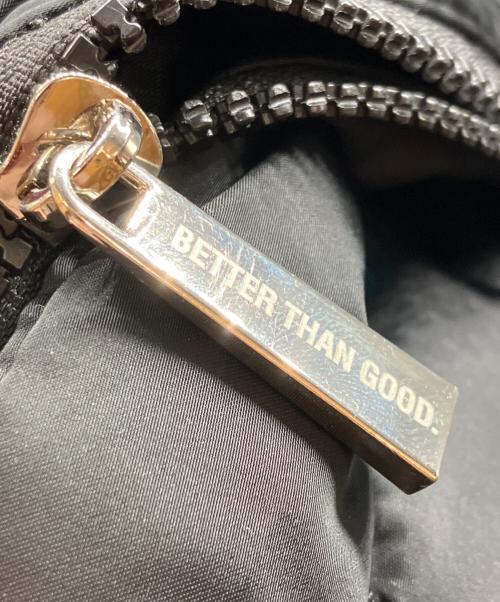BETTER THAN GOOD（ベターザングッド）BETTER THAN GOOD (ベターザングッド) FRAMeWORK (フレームワーク) 2WAY NYLON SHOULDER BAG ブラックの古着・服飾アイテム
