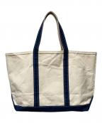 L.L.Beanエルエルビーン）の古着「BOAT AND TOTE」｜ネイビー×ホワイト