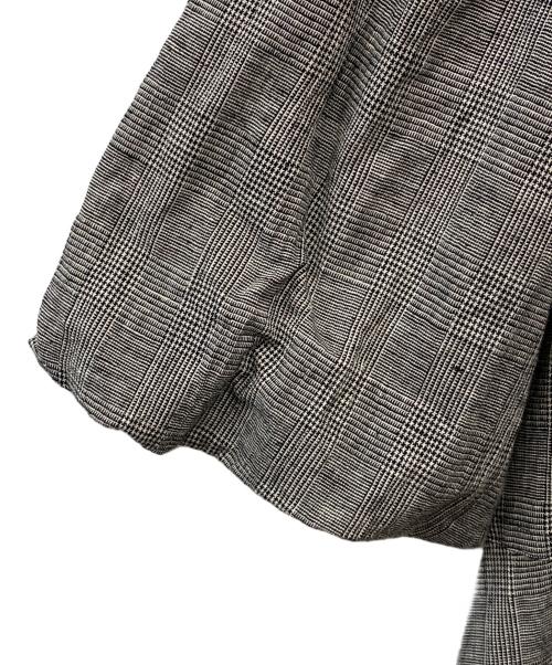 Oblada（オブラダ）oblada (オブラダ) グレンチェックワンピース グレー サイズ:Sの古着・服飾アイテム