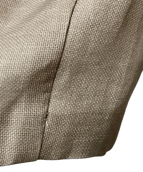 BASILE 28（バジーレ28）BASILE 28 (バジーレ28) シルク麻二重織 ブラウス ブラウン サイズ:SIZE 9の古着・服飾アイテム