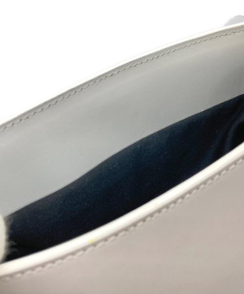 Aquascutum（アクアスキュータム）Aquascutum (アクアスキュータム) ハラコトートバッグ ブラック×カーキの古着・服飾アイテム