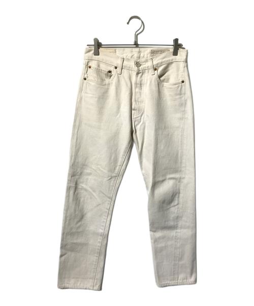 BONCOURA（ボンクラ）BONCOURA (ボンクラ) デニムパンツ ベージュ サイズ:SIZE 76cm (W30)の古着・服飾アイテム