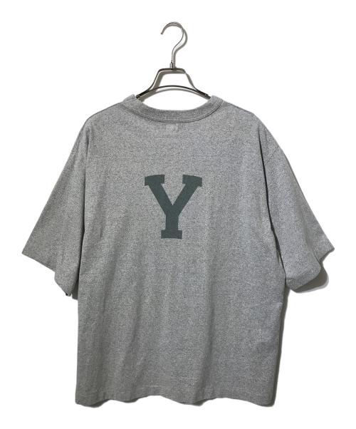 blurhms ROOTSTOCK（ブラームスルーツストック）blurhms ROOTSTOCK (ブラームスルーツストック) Cotton Rayon 88/12 Print Tee/半袖カットソー グレー サイズ:2の古着・服飾アイテム