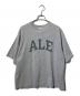 blurhms ROOTSTOCK（ブラームスルーツストック）の古着「Cotton Rayon 88/12 Print Tee/半袖カットソー」｜グレー