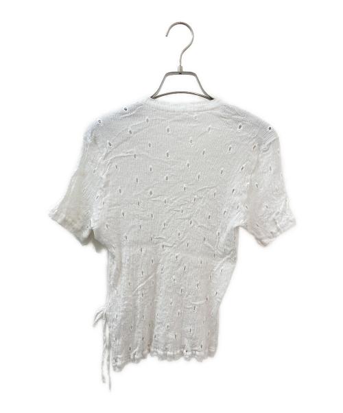 HaaT（ハート）HaaT (ハート) KYO CHIJIMI TOBIKANNA CADEAU ホワイト サイズ:2の古着・服飾アイテム