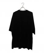 ISSEY MIYAKEイッセイミヤケ）の古着「LOGO-T」｜ブラック