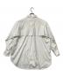 ISSEY MIYAKE (イッセイミヤケ) デザインシャツ ホワイト サイズ:2：10000円