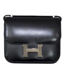 HERMES（エルメス）の古着「コンスタンス3 18 ミロワール/シルバー金具/ボックスカーフ/B刻印:2023年製 」｜ブラック