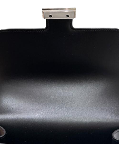 HERMES（エルメス）HERMES (エルメス) コンスタンス3 18 ミロワール/シルバー金具/ボックスカーフ/B刻印:2023年製  ブラック サイズ:3 18の古着・服飾アイテム