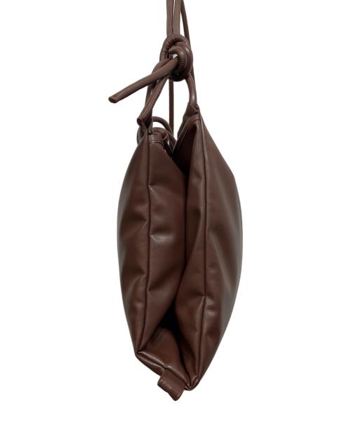 olend（オレンド）olend (オレンド) Folded Bag チョコレートブラウンの古着・服飾アイテム