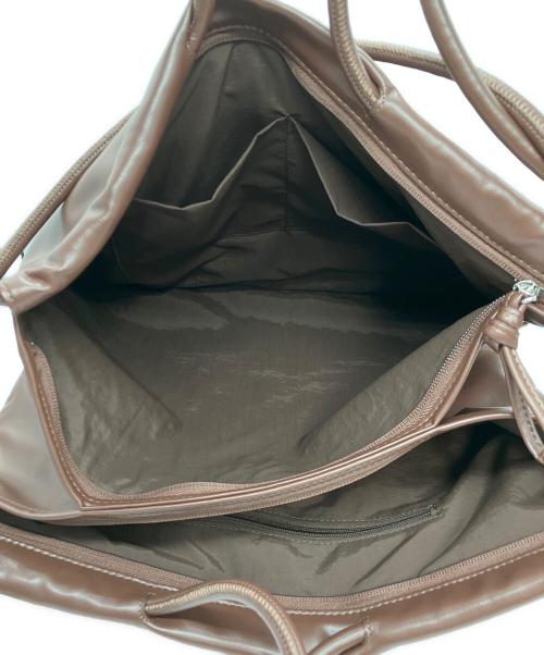 olend（オレンド）olend (オレンド) Folded Bag チョコレートブラウンの古着・服飾アイテム