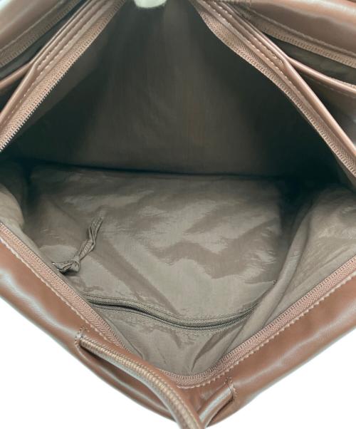 olend（オレンド）olend (オレンド) Folded Bag チョコレートブラウンの古着・服飾アイテム