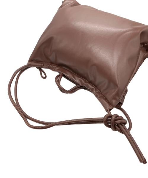olend（オレンド）olend (オレンド) Folded Bag チョコレートブラウンの古着・服飾アイテム