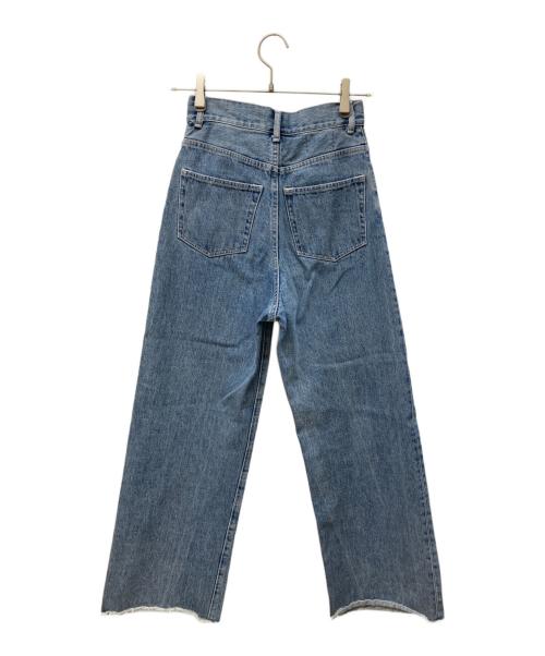 UNITED ARROWS（ユナイテッドアローズ）UNITED ARROWS (ユナイテッドアローズ) カットオフデニムパンツ ブルー サイズ:34の古着・服飾アイテム