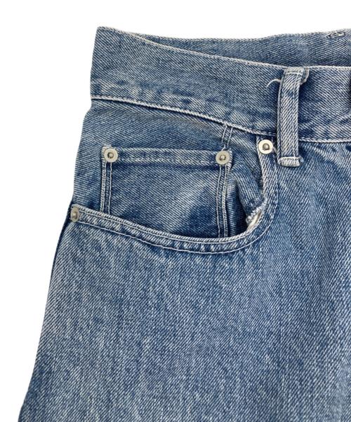 UNITED ARROWS（ユナイテッドアローズ）UNITED ARROWS (ユナイテッドアローズ) カットオフデニムパンツ ブルー サイズ:34の古着・服飾アイテム