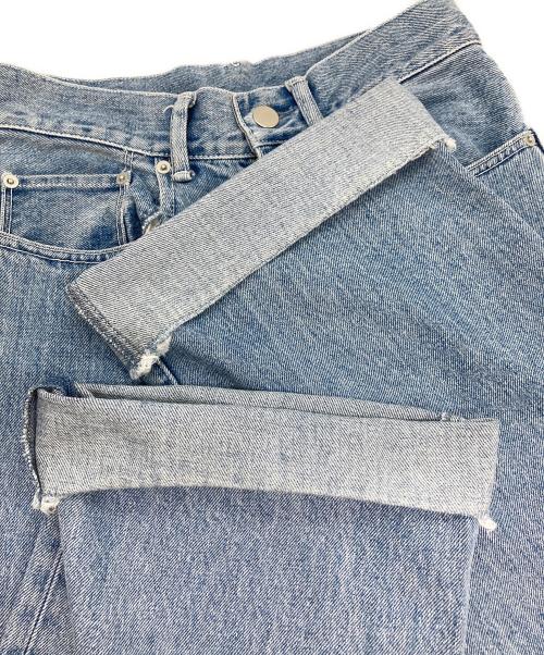 UNITED ARROWS（ユナイテッドアローズ）UNITED ARROWS (ユナイテッドアローズ) カットオフデニムパンツ ブルー サイズ:34の古着・服飾アイテム