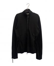 DIOR HOMME（ディオール オム）の古着「ジップアップニットジャケット」｜ブラック