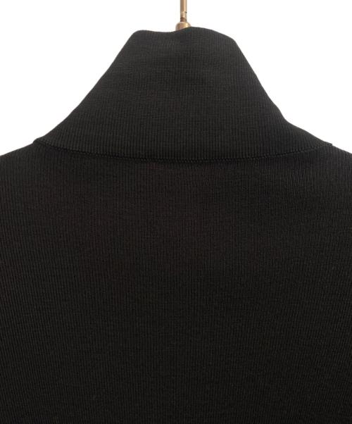 DIOR HOMME（ディオール オム）DIOR HOMME (ディオール オム) ジップアップニットジャケット ブラック サイズ:Sの古着・服飾アイテム