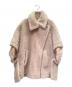 MaxMara（マックスマーラ）の古着「テディベア ポンチョ/ポンチョ/コート/アルパカ混/シルク混」｜ベージュ