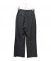 CLANE (クラネ) MINAMI TANAKA TUCK HERRINGBONE SLACKS チャコールグレー サイズ:SIZE 1：10000円