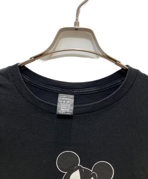 NUMBER (N)INE（ナンバーナイン）NUMBER (N)INE (ナンバーナイン) Disney (ディズニー) プリントTシャツ ブラック サイズ:SIZE　4の古着・服飾アイテム