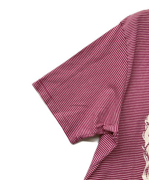 Hysteric Glamour（ヒステリックグラマー）Hysteric Glamour (ヒステリックグラマー) HYS DEVIL pt ポケ付Tシャツ ピンク サイズ:Ｌの古着・服飾アイテム