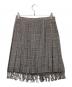 Weekend Max Mara (ウィークエンド マックスマーラ) チェックプリーツスカート グレー サイズ:SIZE 40：7000円