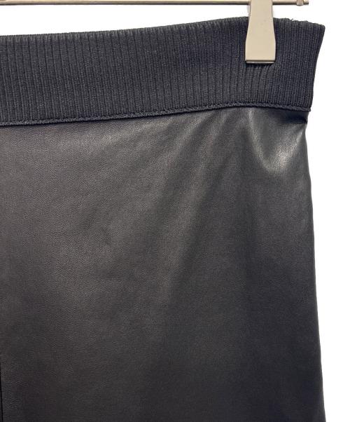 FENDI（フェンディ）FENDI (フェンディ) Leather Leggings / Leather Trousers/レザー レギンスパンツ ブラック サイズ:42の古着・服飾アイテム