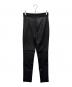 FENDI (フェンディ) Leather Leggings / Leather Trousers/レザー レギンスパンツ ブラック サイズ:42：30000円