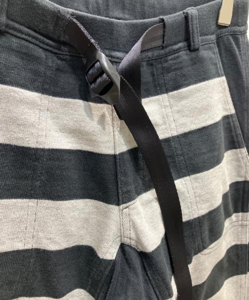 WEST RIDE（ウエストライド）WEST RIDE (ウエストライド) ボーダーパンツ グレー サイズ:SIZE　28の古着・服飾アイテム