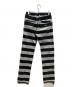 WEST RIDE (ウエストライド) ボーダーパンツ グレー サイズ:SIZE　28：7000円