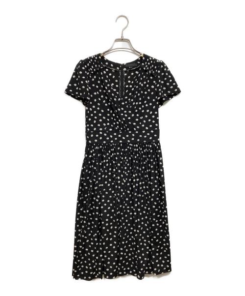 BURBERRY BLACK LABEL（バーバリーブラックレーベル）BURBERRY BLACK LABEL (バーバリーブラックレーベル) 半袖ワンピース ブラック サイズ:38の古着・服飾アイテム
