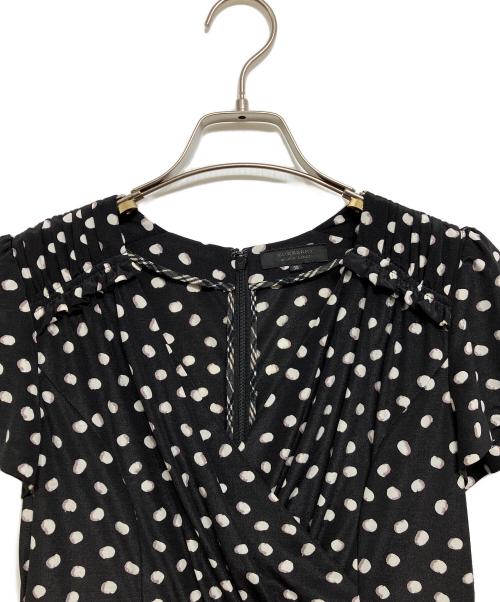 BURBERRY BLACK LABEL（バーバリーブラックレーベル）BURBERRY BLACK LABEL (バーバリーブラックレーベル) 半袖ワンピース ブラック サイズ:38の古着・服飾アイテム