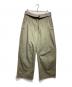 COYSEIO（コイセイオ）の古着「Flow Fold Pants」｜オリーブ