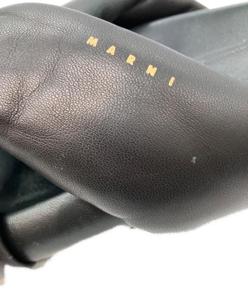 MARNI（マルニ）MARNI (マルニ) ツイストレザーサンダル ブラック サイズ:SIZE40の古着・服飾アイテム