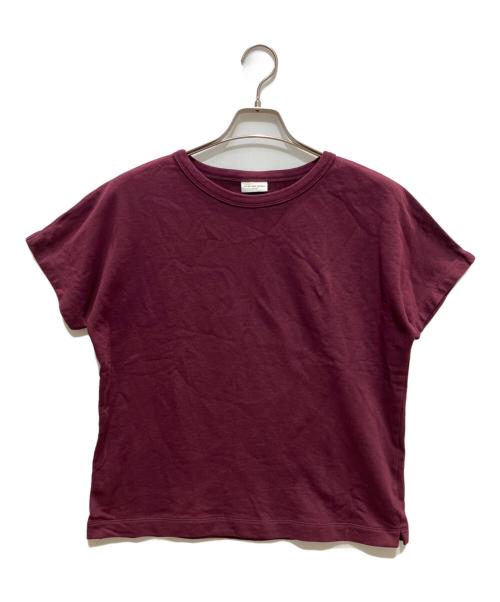DRIES VAN NOTEN（ドリスヴァンノッテン）DRIES VAN NOTEN (ドリスヴァンノッテン) コットンTシャツ ワインレッド サイズ:Sの古着・服飾アイテム